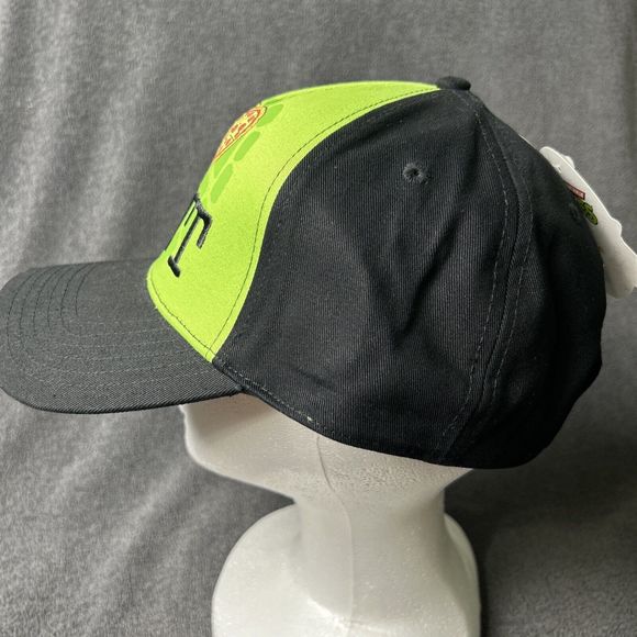 Teenage Mutant Ninja Turtles SnapBack  Hat I Love TMNT Nickelodeon Black Cap - Picture 5 of 10